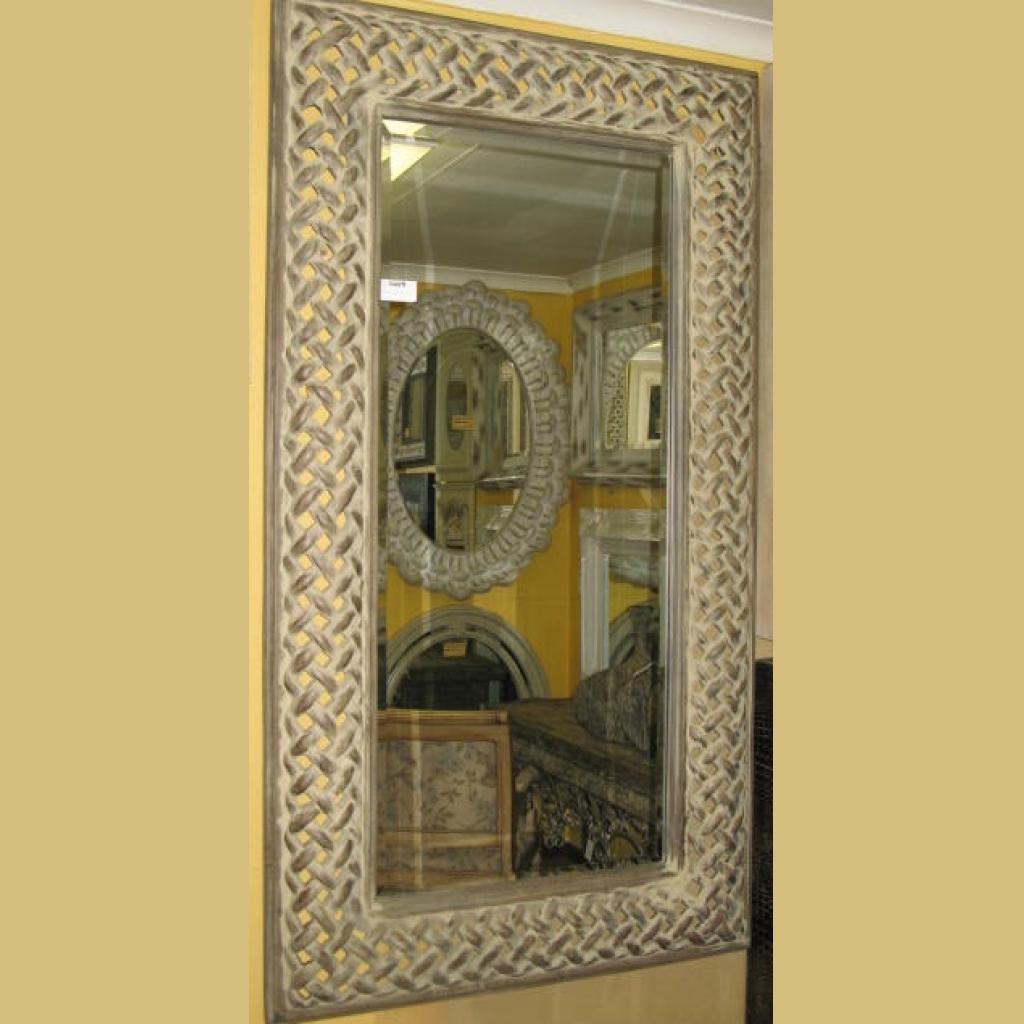 White Framed Mirrors CRYSTAL iMAGES